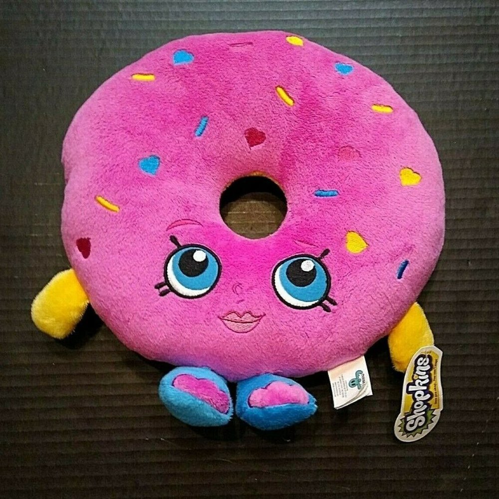 Fiesta Shopkins D’Lish Donut Pillow 11" Toy - Picture 1 of 5